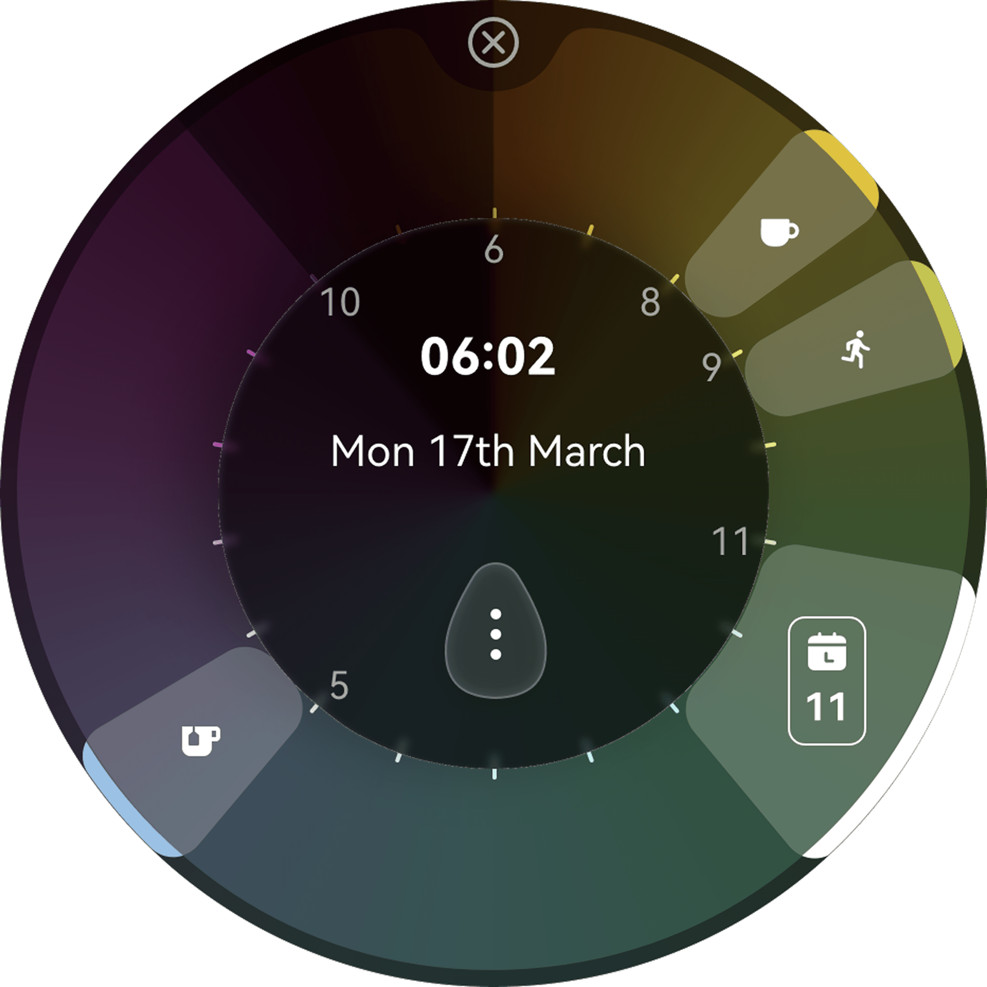 User control watch face