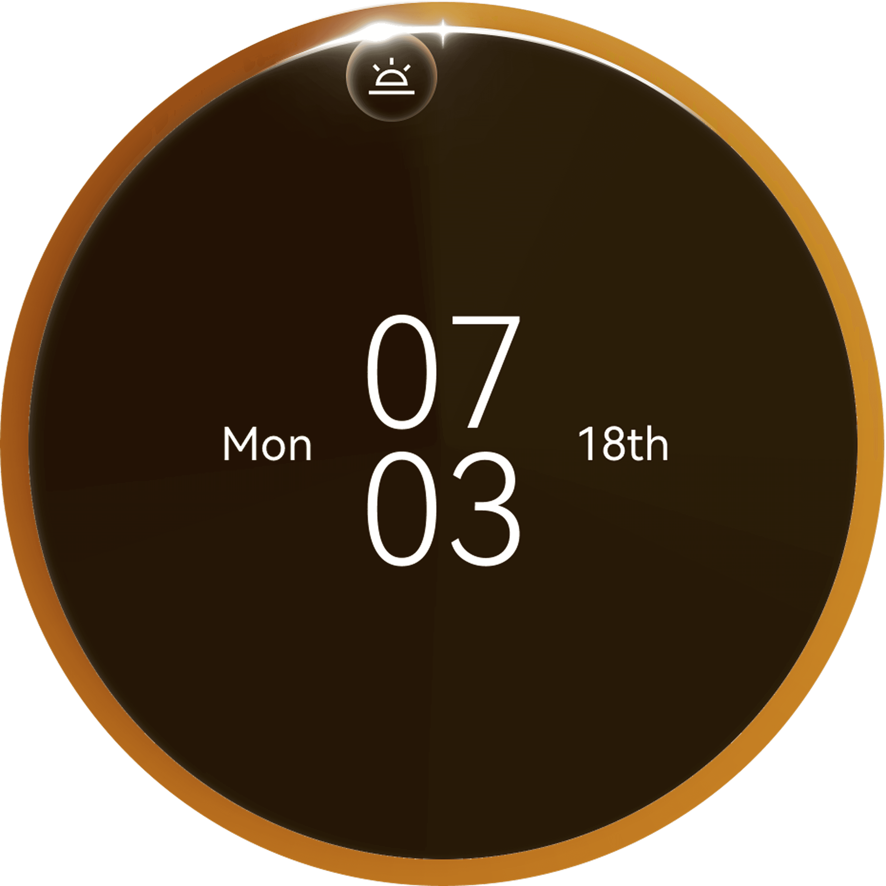 Biological time watch face