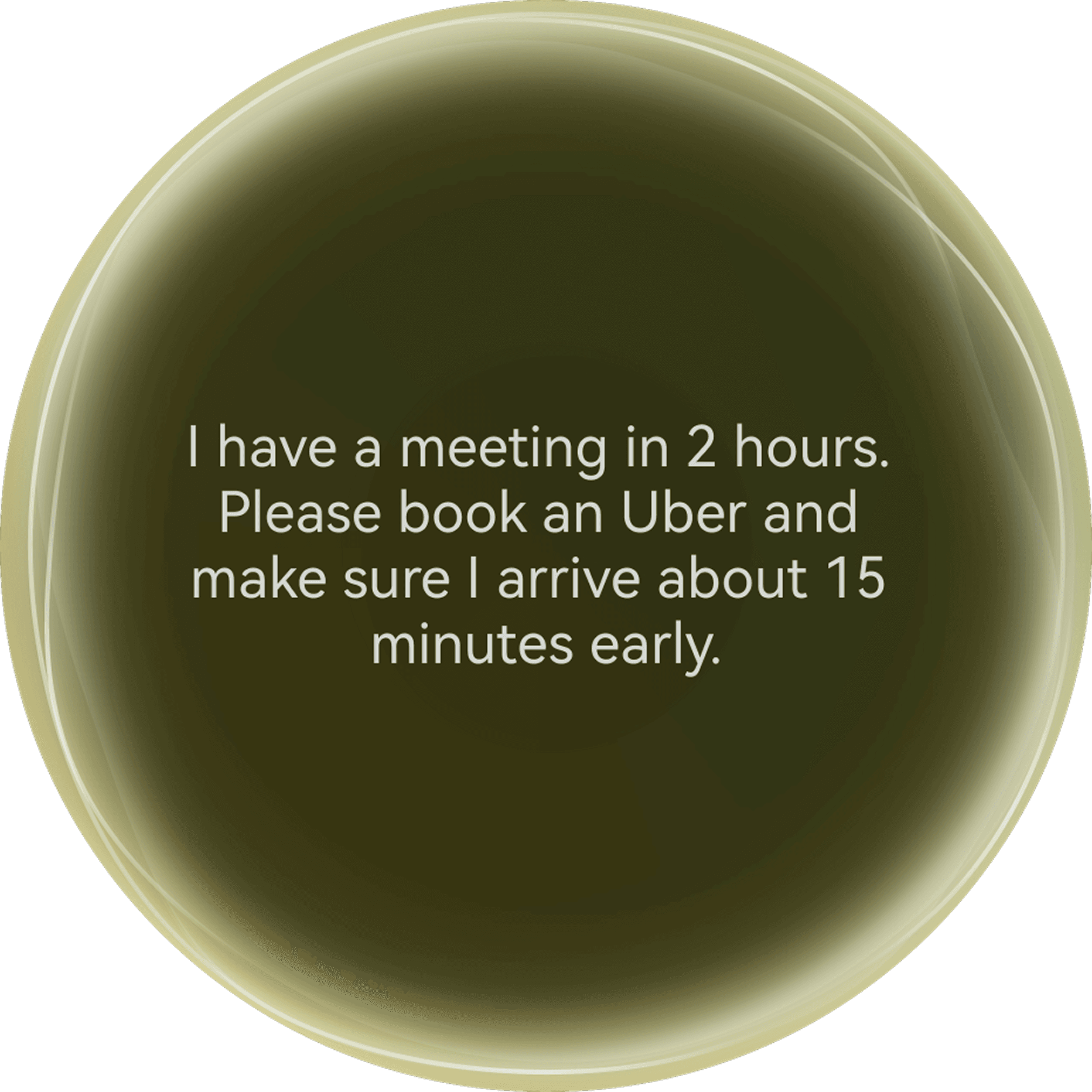 Intent Input watch screen
