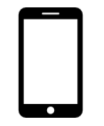 Phone icon for app concept
