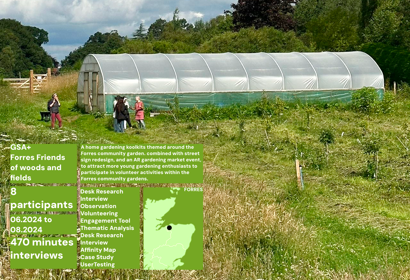 Community garden research overview for Forres Friends of Woods and Fields